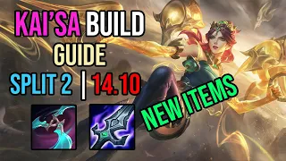 HOW to build Kai'sa in SPLIT 2 | Kai'sa Guide 14.10
