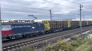 ČD Cargo Vectron mit 5 fachen Makro auf der GZU (St. Pölten)