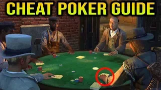 Red Dead Redemption 2 POKER GUIDE How to CHEAT in Poker & Make MONEY FAST!!! (RDR2 Beginners Guide)