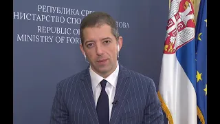 Ђурић: Србија не повија главу под претњама и притисцима