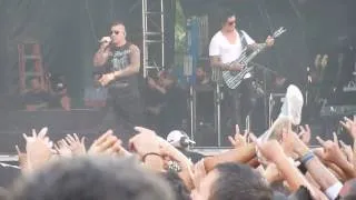 Avenged Sevenfold performing Welcome To The Family Live @ Heavy MTLJuly 25th 2010 in Montreal QC