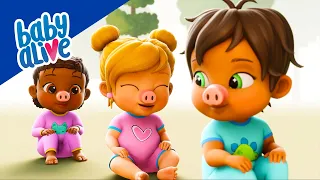 Baby Alive em Português Brasil 🐽 Juegos de Vestir! Os 3 Porquinhos 🌈 Vídeos Infantis 💕