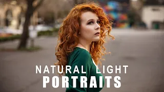 Natural Light Creative Portrait Photoshoot with Canon EOS R5, RF 85mm 1.2L, RF 28-70mm 2.0L BTS