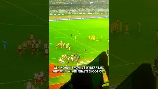 atk mohunbagan vs Hyderabad second semi-final penalti kick🔥#viral#trending#atkmohunbagan#heroisl