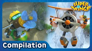 [Superwings s2 Highlight Compilation] EP41 ~ EP45