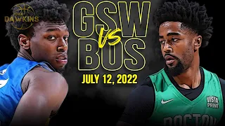 Golden State Warriors vs Boston Celtics Full Game Highlights July 12, 2022 | SL | FreeDawkins