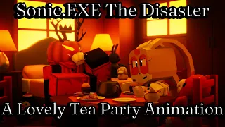 Sonic.EXE The Disaster | A Lovely Tea Party | Roblox Animation