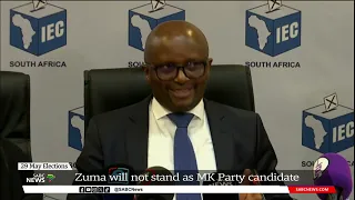 2024 Elections I Former Pres Jacob Zuma will not stand as party candidate