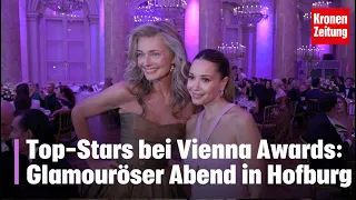 Supermodel Porizkova, Simonetti & Co: Glamour pur bei Vienna Awards |krone.tv ADABEI