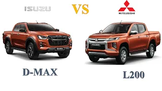 Isuzu D-MAX Vs L200-Double Cab | Which one is better?