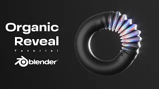 Create Amazing Organic Reveal with Blender 3D