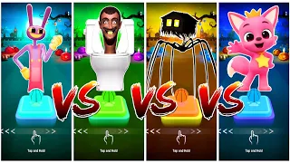 JAX 🆚 Skibdi toilet 🆚 House head 🆚 Pinkfong.🎶 Who will win?