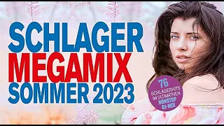 SCHLAGER MEGAMIX SOMMER  2023 🇩🇪 DIE GRÖSSTEN STARS UND BESTEN SONGS IN NONSTOP DJ MIX 🇩🇪 FAN ALBUM