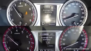 Suzuki Vitara - 1.4 Turbo vs 1.6 VVT - acceleration 0-100 km/h