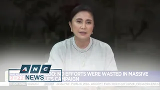 Robredo: No efforts were wasted in massive people's campaign | ANC