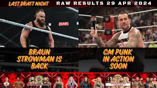 RAW Results | 29 APR 2024 |