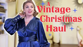 Vintage Christmas Haul