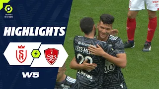 STADE DE REIMS - STADE BRESTOIS 29 (1 - 2) - Highlights - (SdR - SB29) / 2023-2024