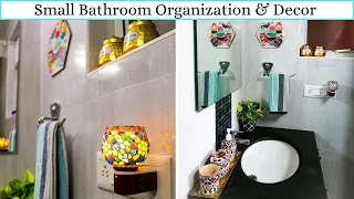 Small Bathroom Organization And Décor | Indian Bathroom Organization