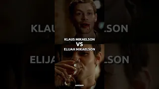 Klaus Mikaelson VS Elijah Mikaelson