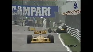 1989 F1 Canadian GP - Luis Pérez-Sala crash