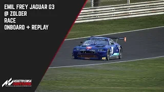 ACC | Emil Frey Jaguar G3 @ Zolder - Race (Onboard + Replay)