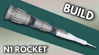 Build your own N1 Rocket in space Agency game