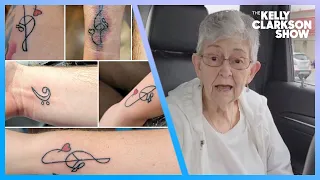 82-Year-Old Grandma Inspires 4 Generations Of Family To Get Matching Tattoos