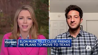 Elon Musk leaving California to Texas