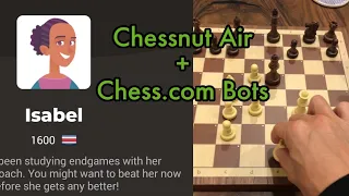 Playing Chess.com Bots on the Chessnut Air