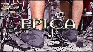 PEDAL DUPLO CAM | EPICA - UNIVERSAL DEATH SQUAD | DRUM COVER | PEDRO TINELLO