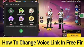 How To Change Voice In Free Fire 2024 | Voice Changer Apps For Free Fire 2024