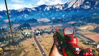 FAR CRY 5 - Stealth Kills - Outpost And Hostage Rescue - PS4 Pro 1080p 60FPS