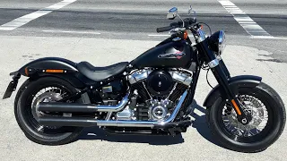 Rodolfinho da Z- Testando Harley Davidson Softail Slim.