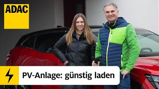 Vom Dach ins E-Auto: Laden mit Photovoltaik! | Unter Strom – Einfach Elektromobilität | 24| ADAC