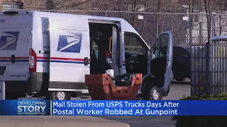 Mail stolen from USPS trucks days after postal worker robbed at gunpoint