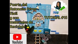 Como Hacer Puerta del  Ratoncito Pérez🧀  Fácil DIY- Una Nube de Sueños