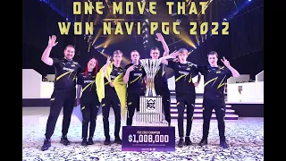 One move that won NAVI PGC 2022