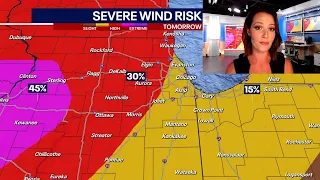 Chicago severe weather threat: Tornadoes possible on Tuesday