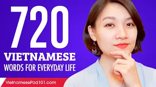 720 Vietnamese Words for Everyday Life - Basic Vocabulary #36