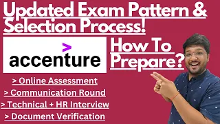 Accenture Updated Selection Process & Exam Pattern | How To Crack Exam? 🔥🔥