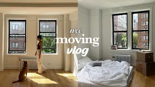 NYC MOVING VLOG 3 | empty apt tour and move in with me!