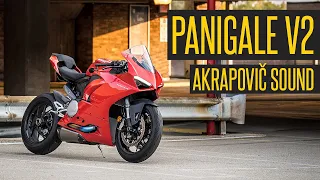 2020 Ducati Panigale V2 With Full Titanium Akrapovič System Startup Sounds ($4500 Option)