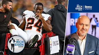 “An Absolute Gut Punch” – Rich Eisen Reacts to Browns RB Nick Chubb’s Season-Ending Knee Injury