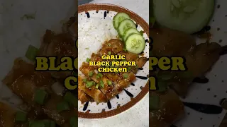 GARLIC BLACK PEPPER CHICKEN #recipe #food