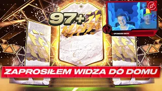 ZAPROSIŁEM WIDZA DO DOMU I OTWORZYŁEM MU ICON PICKA! 97+ PRZEJDZIE DO HISTORII! FIFA 22