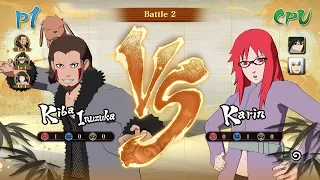 [KIBA/HINATA/SHINO(Boruto)] vs KARIN [SASUKE/SUIGETSU]