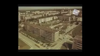 Prypeć 1970-1986 i miesiąc po wybuchu Czarnobylskiej Elektrowni jądrowej.