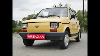 Autokomis Soloch The Youngtimer: Fiat 126P 650 24KM Maluch Maluszek po remoncie - Engine sound