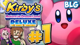 Lets Play Kirby's Return to Dreamland Deluxe (BLIND) - Part 1 - New Friend Magolor